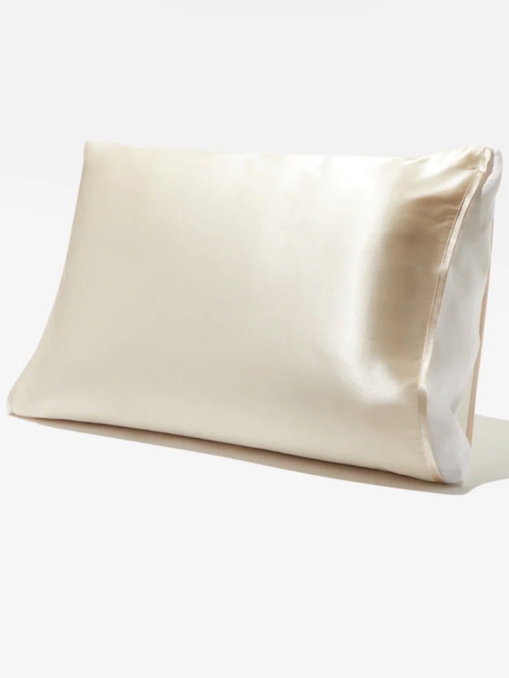Silked Golden Tan Satin Pillow Sleeve BRAND NEW/SEALED